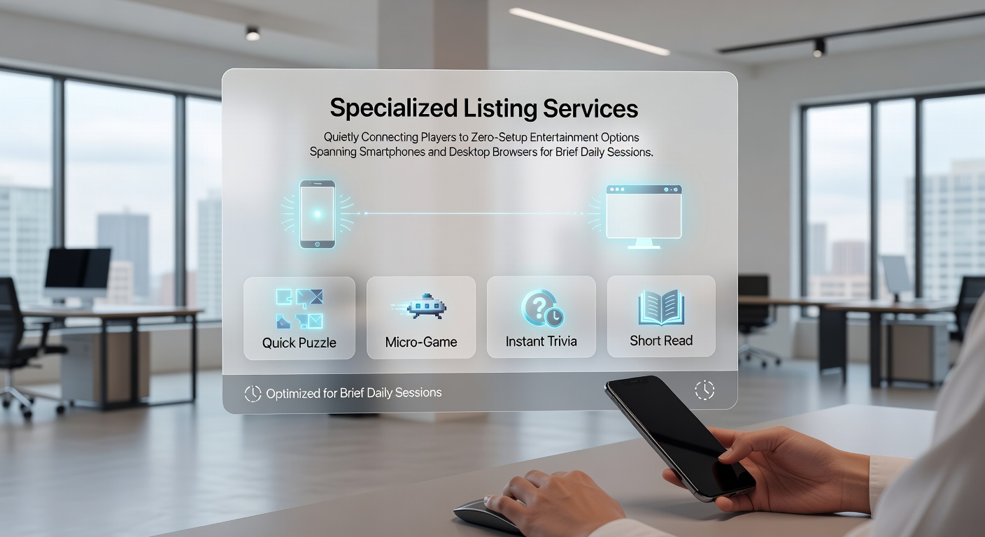 Specialized listing services connecting players to instant entertainment options across smartphones and desktop browsers